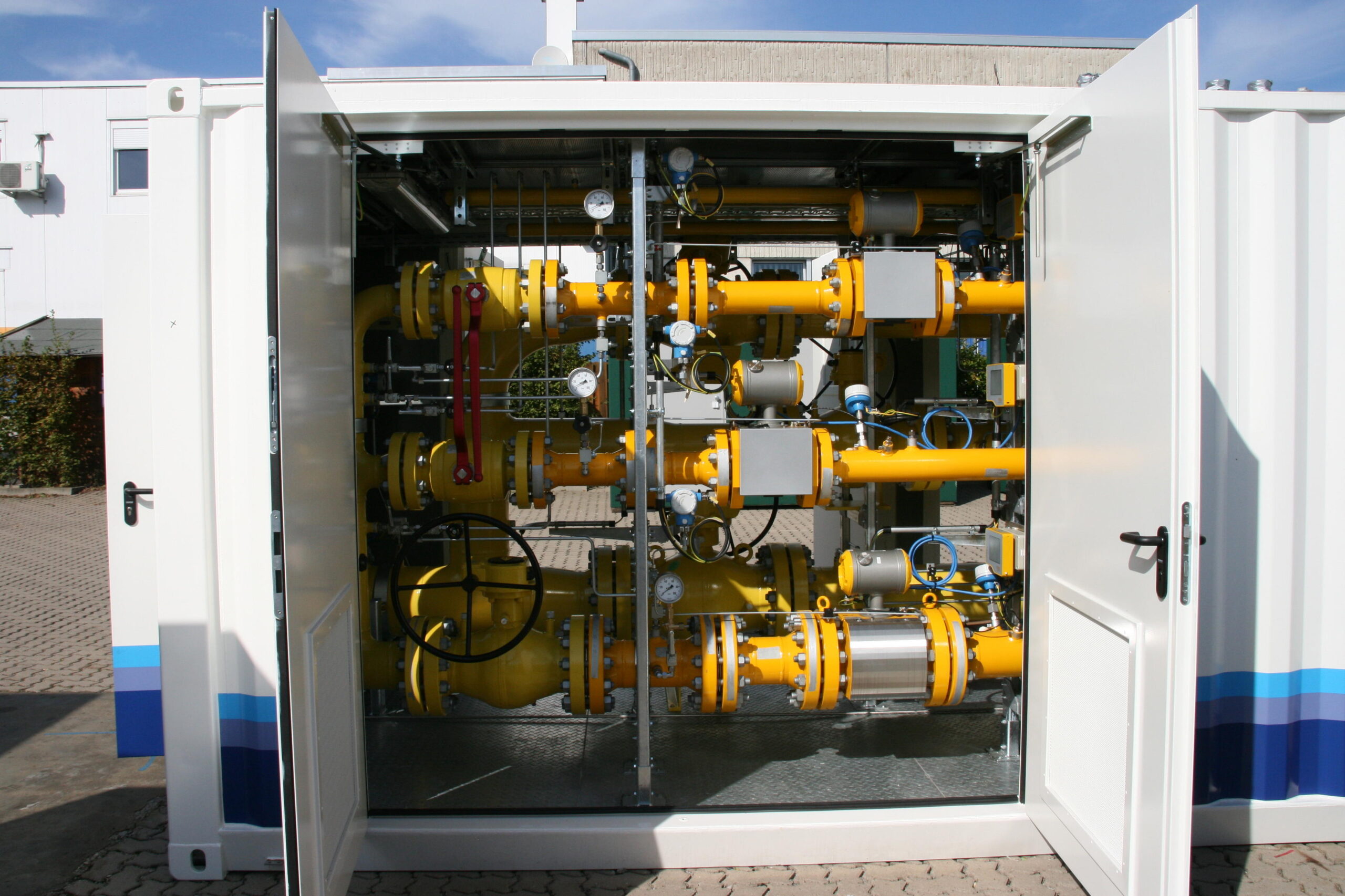 Gasrohrleitungen