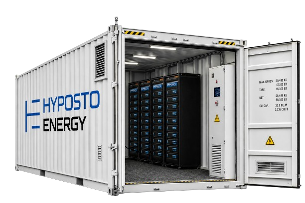 Containerspeicher 1 MWh / 800 V / 4 MW