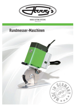 Rundmesser-Maschinen-Produktgruppe