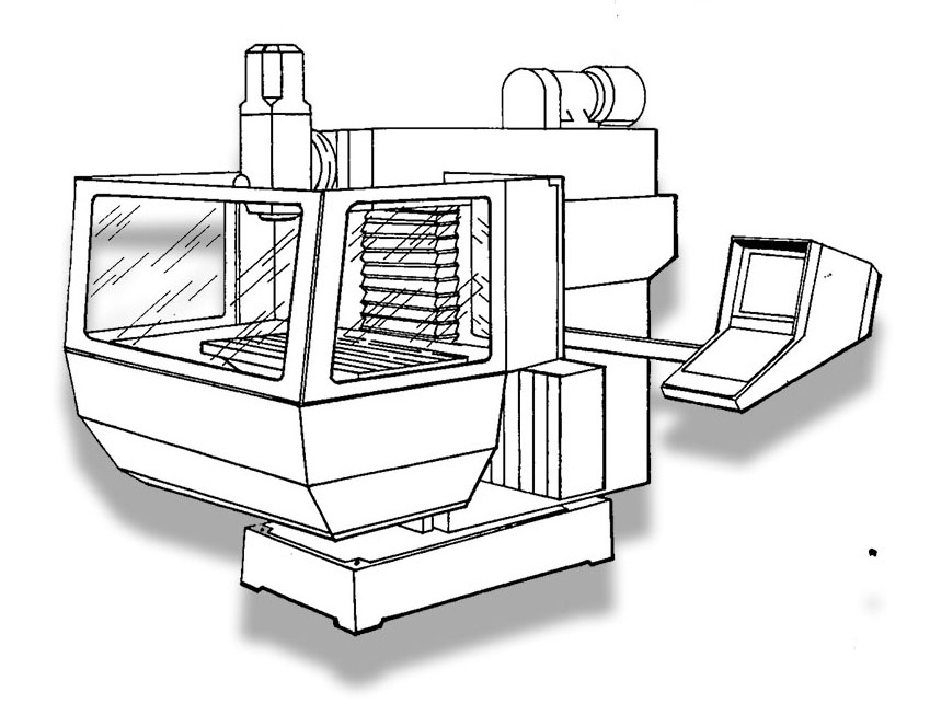 MAHO Fräsmaschine Retrofit