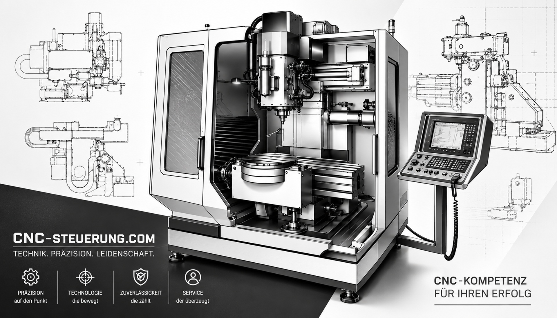 CNC-Retrofit für Fräs- und Drehmaschinen