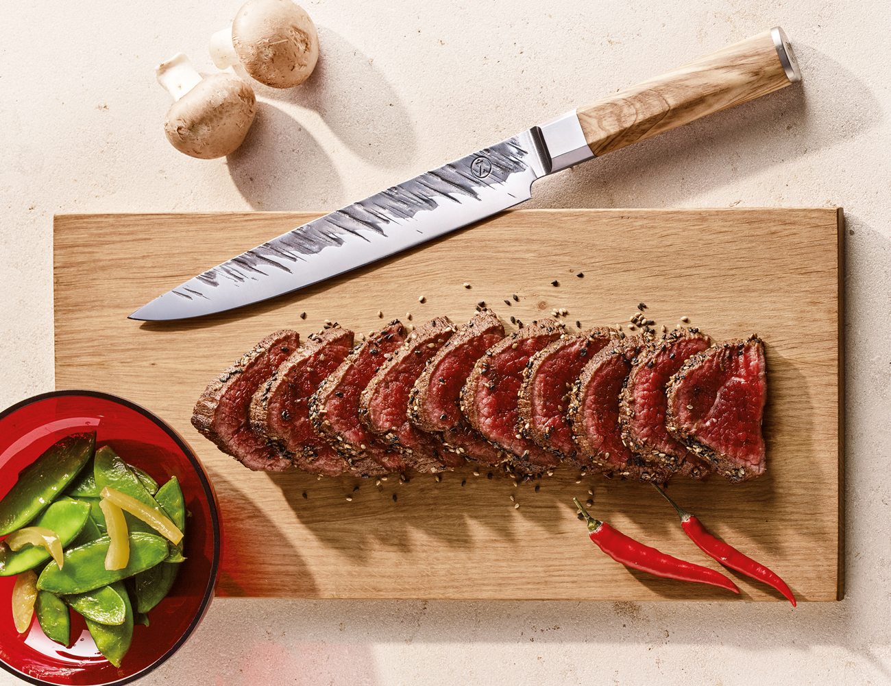 Küchenmesser (geschmiedet, Tafel- und Spezialmesser)