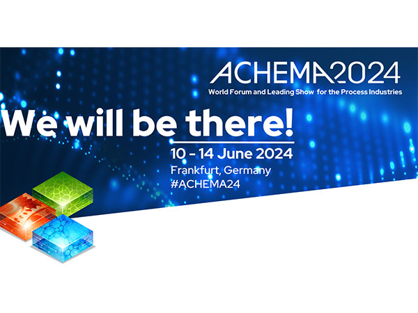 Auftritt auf der ACHEMA 2024