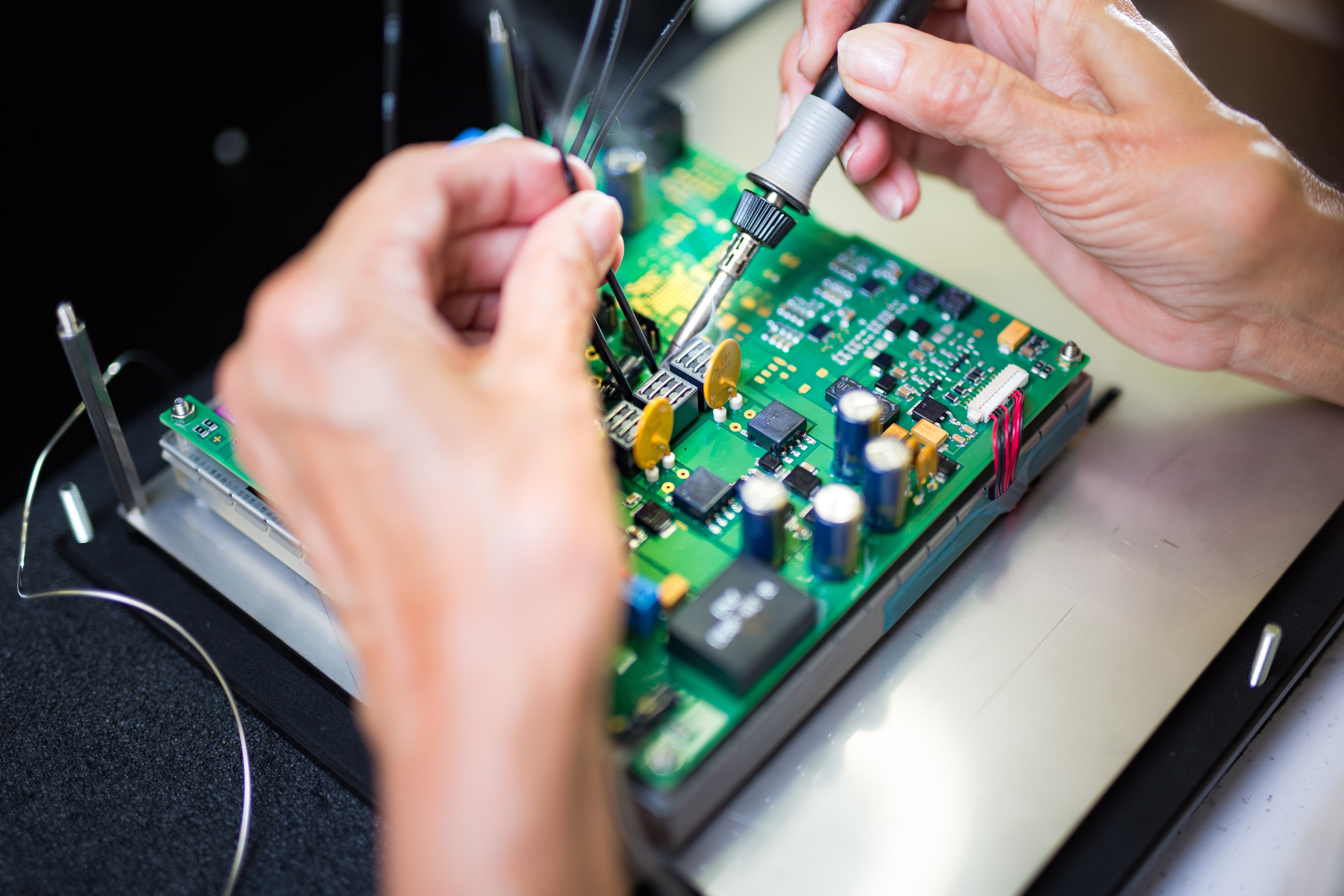 Baugruppe mit Mensch-Maschine-Interface