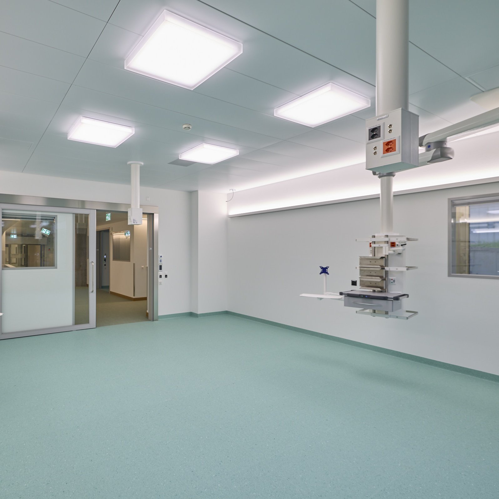 Leuchtenlösungen Ostschweizer Kinderspital