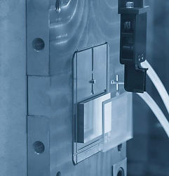 Magnetic injection molded part