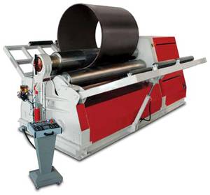 Hydraulische 3-Walzen-Rundbiegemaschine AHK