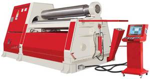 Hydraulische 4-Walzen-Rundbiegemaschine AHS