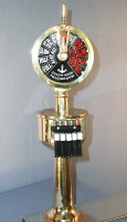 Schanksäule Schiffstelegraph
