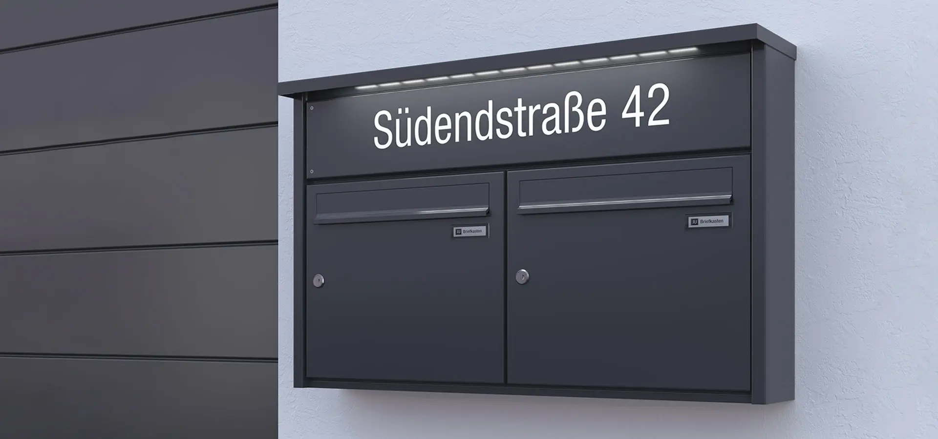 Aufputz-Briefkasten Business Class
