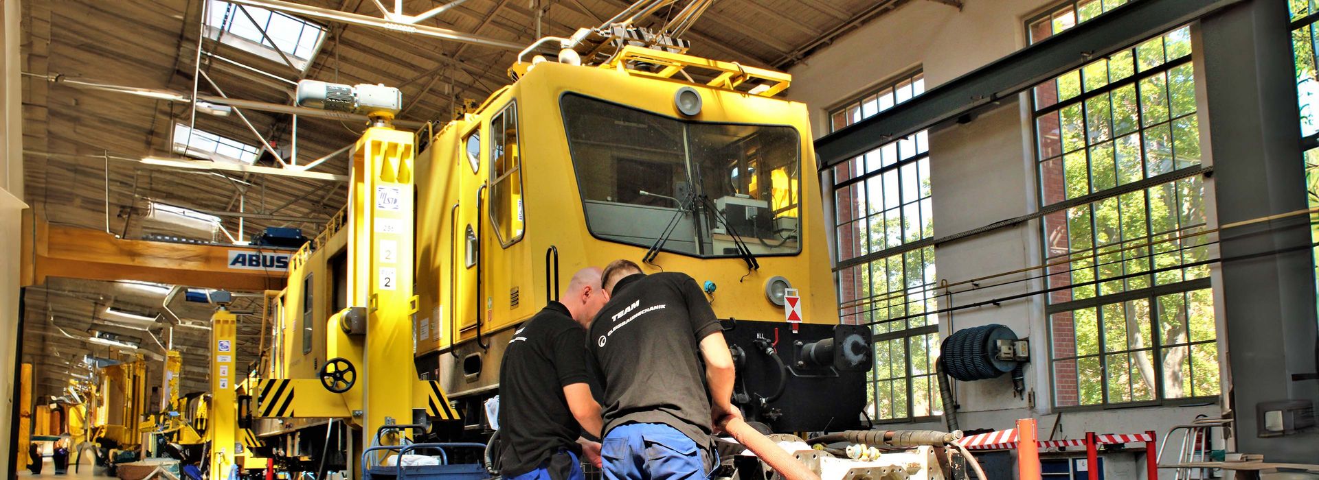 Instandhaltung in der Werkstatt Kirchmöser