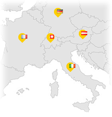 Vertriebsgebiete