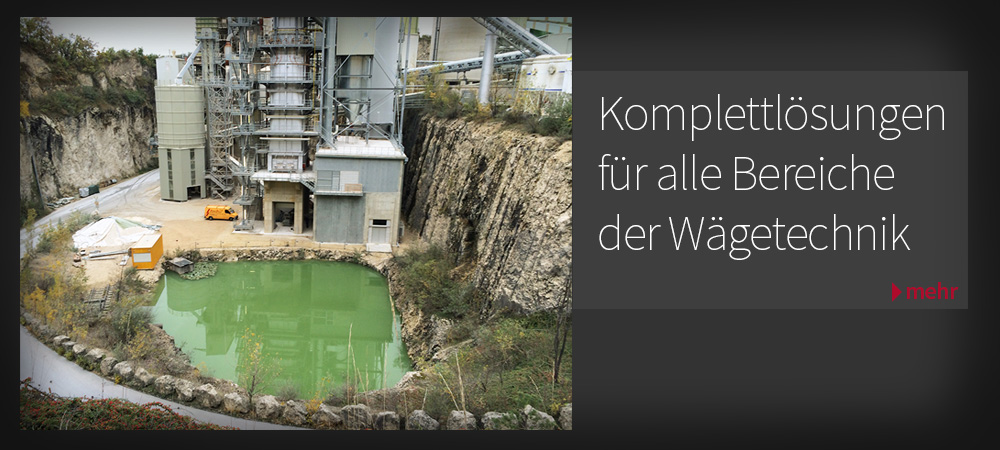 Komplettlösung Wägetechnik