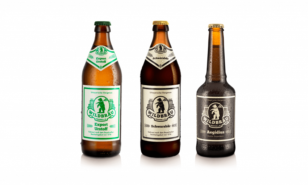 Bierflaschen Wildbräu