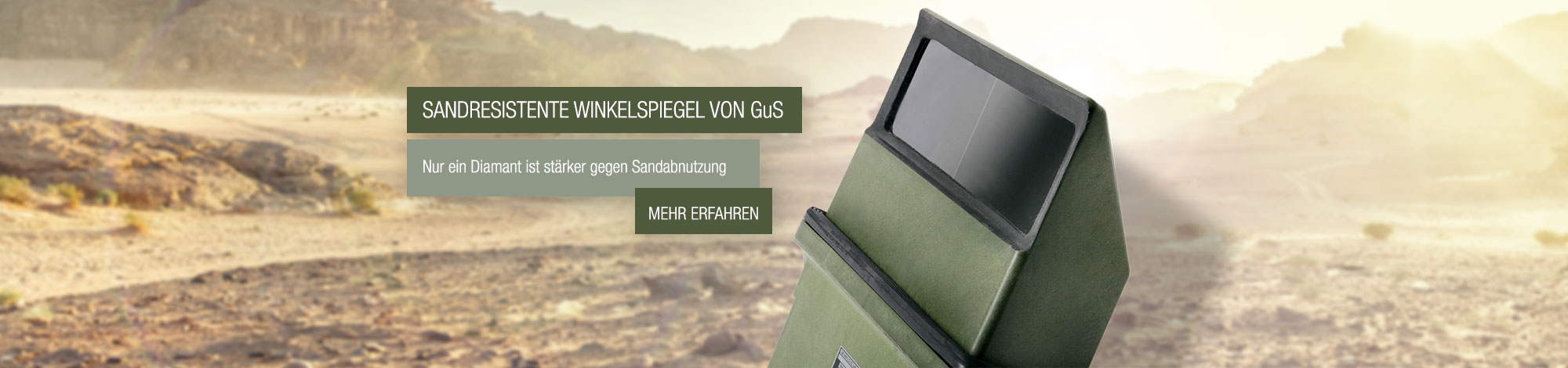 Sandresistente Winkelspiegel