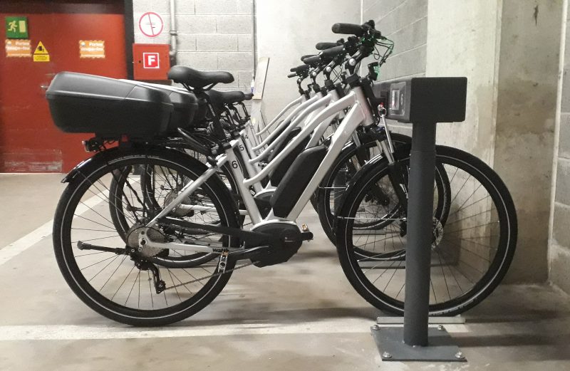 Mobility-Parc-Station bei den Services industriels de Genève (SIG)