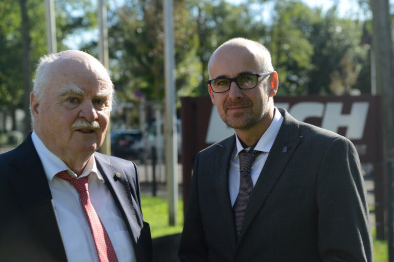 Horst Lach (2. Generation) und Robert Lach (3. Generation)