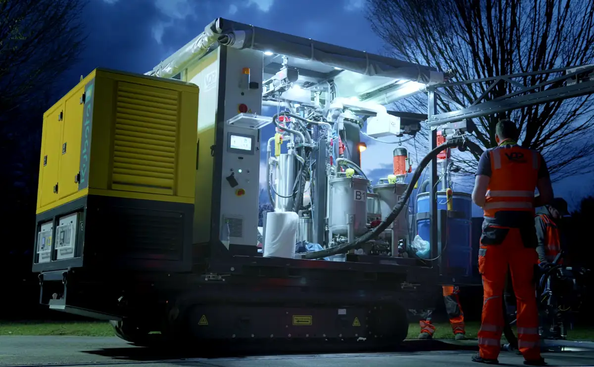 Grouting machine