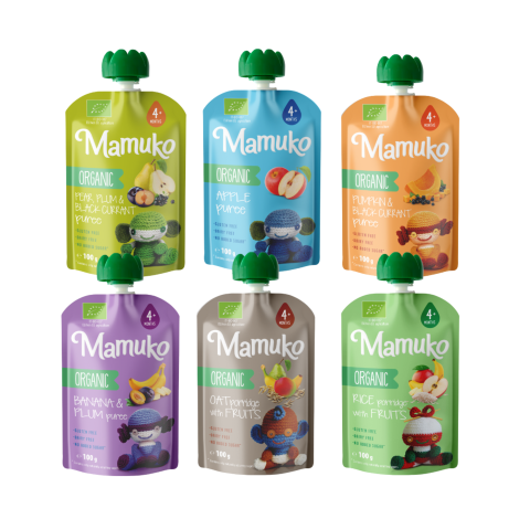 Bio Mamuka Frucht-Püree Probier-Set