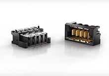 ERNI MicroSpeed Power Module und Power Steckverbinder