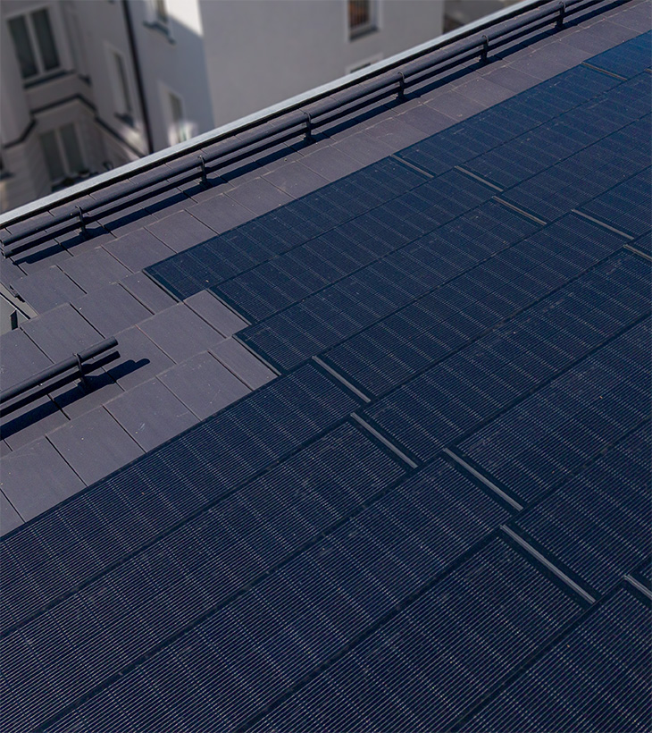 Indach-Photovoltaik Energiedach für Level RS