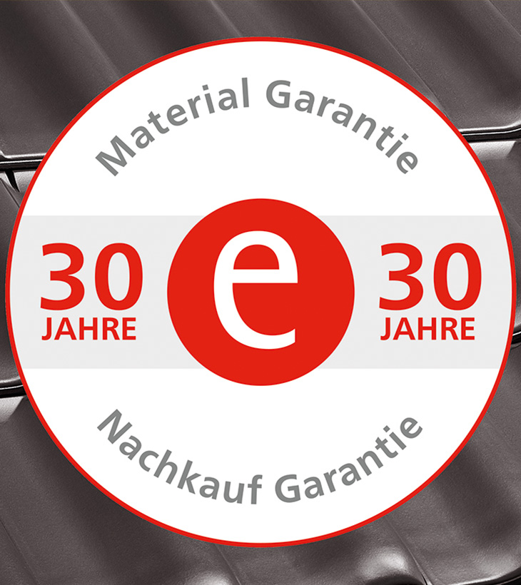 30+30 Material- und Nachkaufgarantie