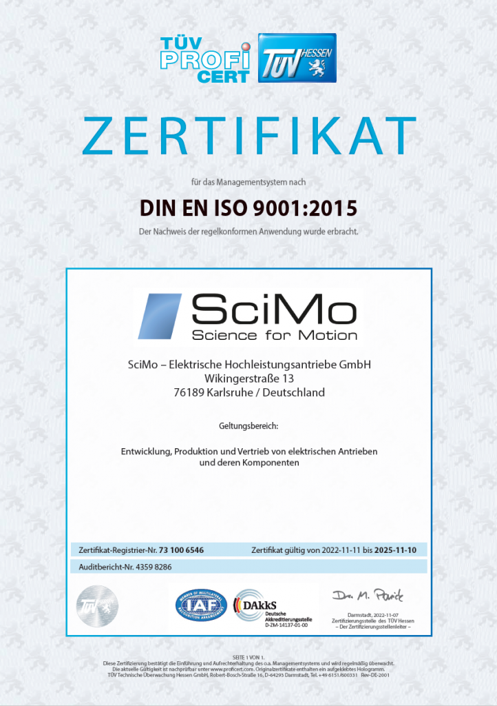 ISO-9001-Zertifizierung