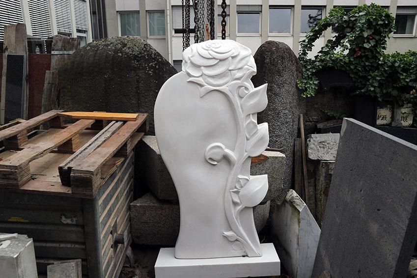 Gravur mit Rose