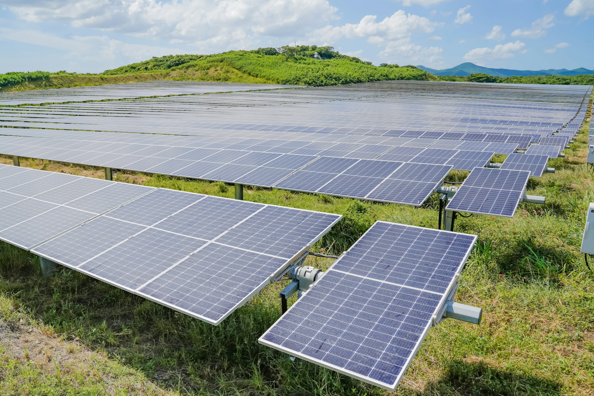 Photovoltaik-Freiflächenanlage
