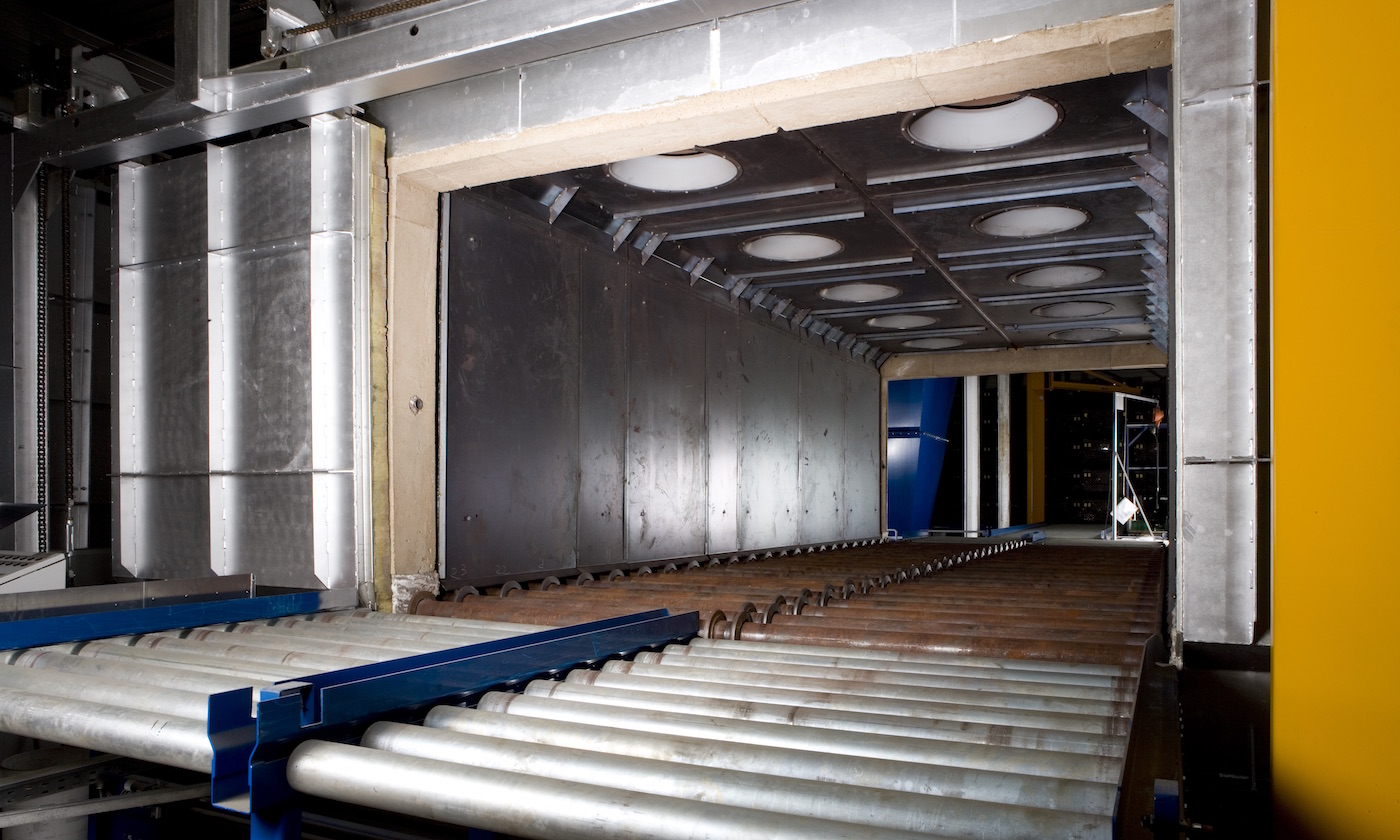 Rollenherdofenanlage