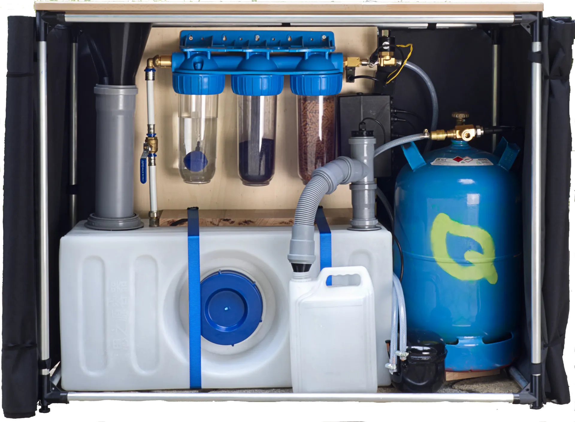 Heimbiogassystem HBS-100 (Pilot)