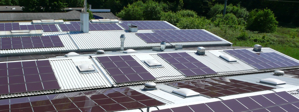 Nachhaltige Produktion mit Solarstrom