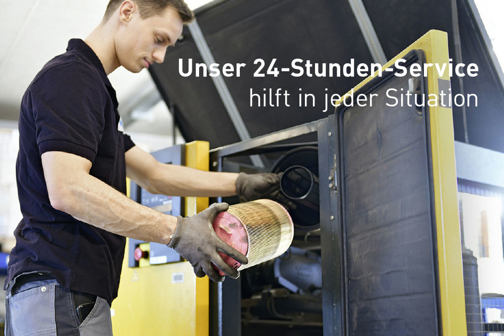Kompressoren im Einsatz