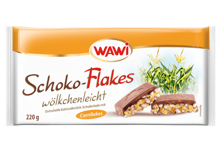 Schoko-Flakes Tafel 220 g