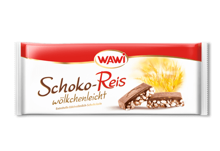 Schoko-Reis Riegel Edelvollmilch 40 g
