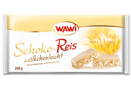 Schoko-Reis Weiß 200 g
