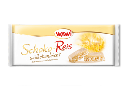 Schoko-Reis Riegel Weiß 40 g