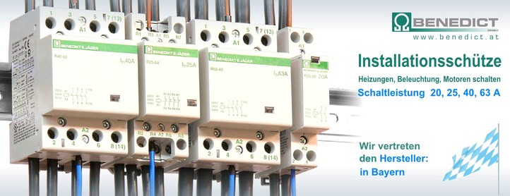 Installationsschütz R20–R63