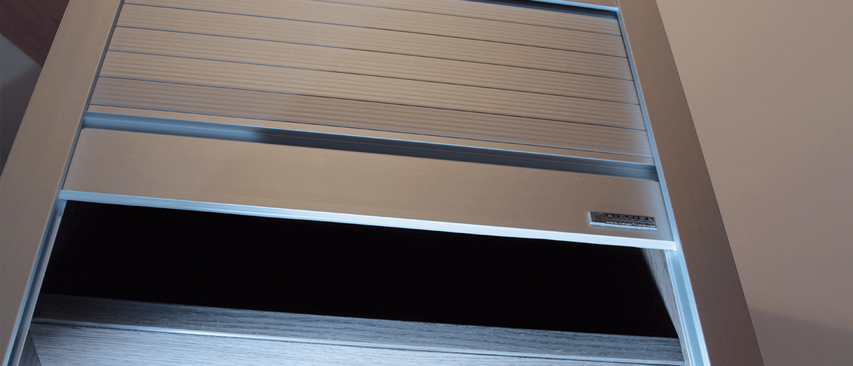 Furniture roller shutters