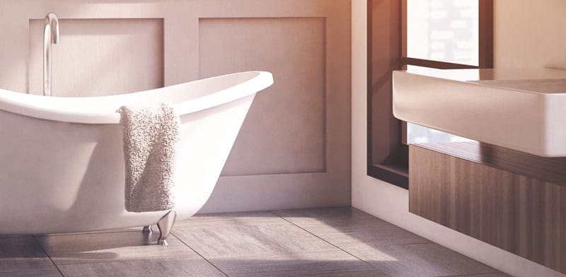 Strahlungswärme im Badezimmer – energieeffiziente Flächenheizung