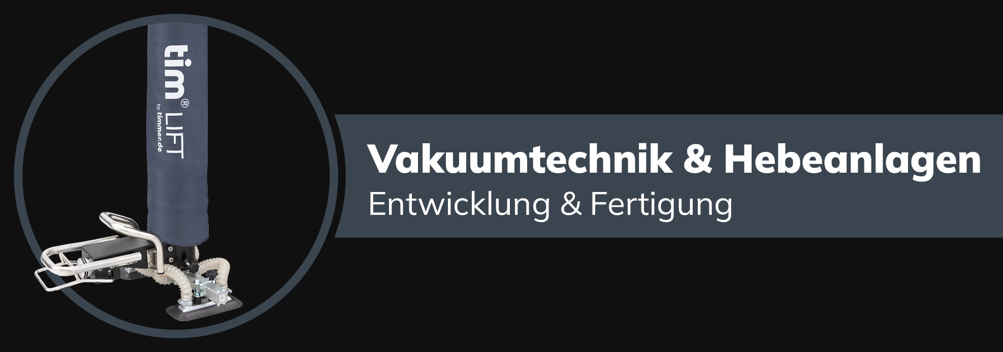 Vakuum-Hebeanlagen und Vakuum-Schlauchheber