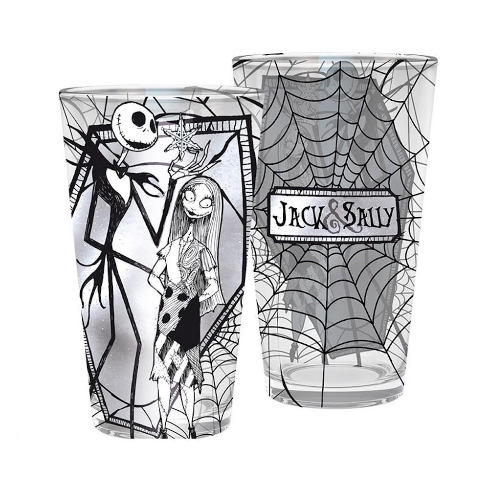XXL Trinkglas Jack and Sally