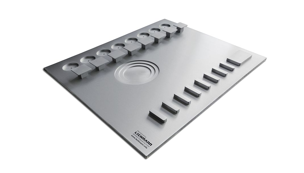 Bedruckte Aluminiumplatte