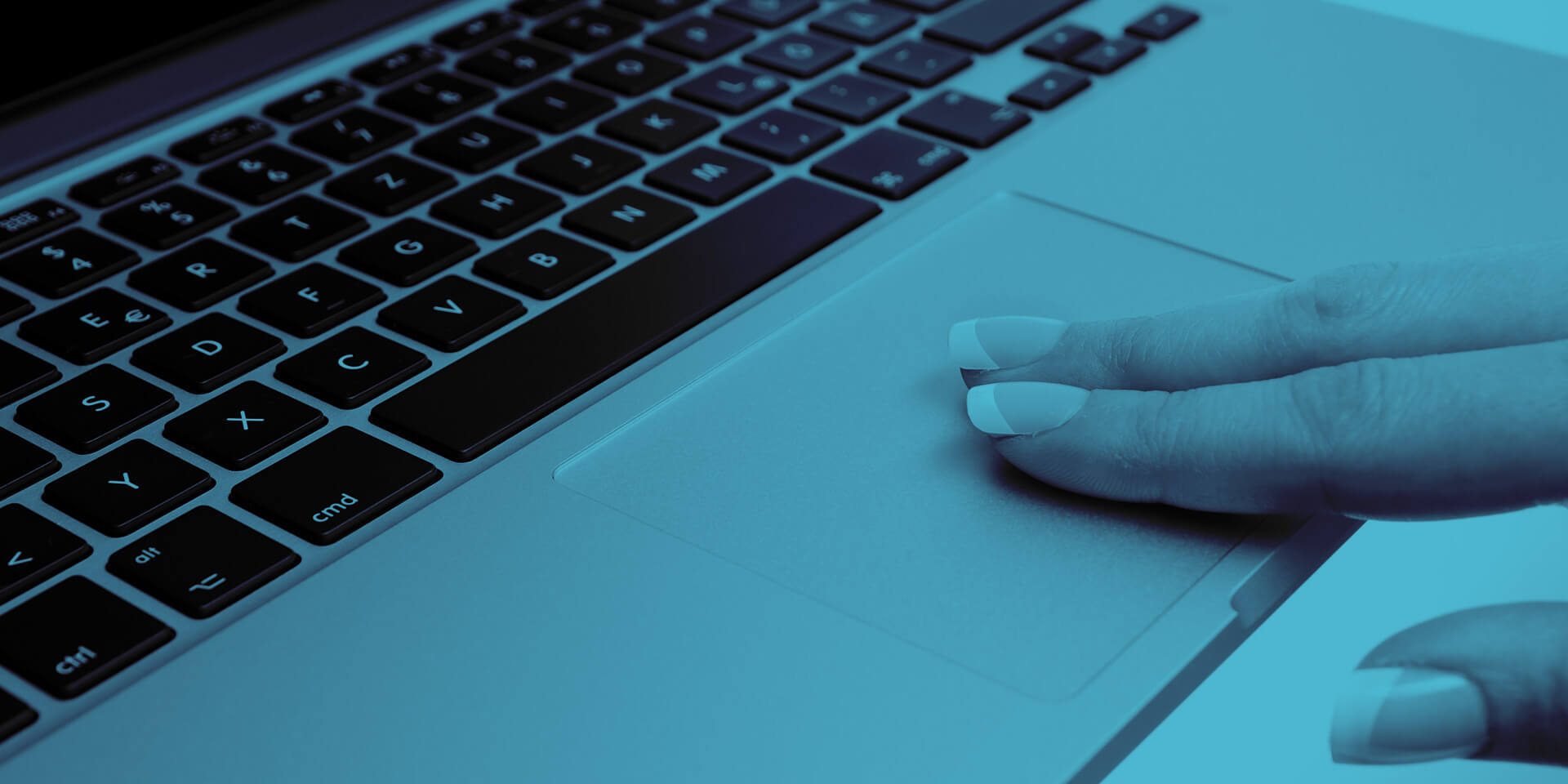 Notebook mit GlidePoint Trackpad