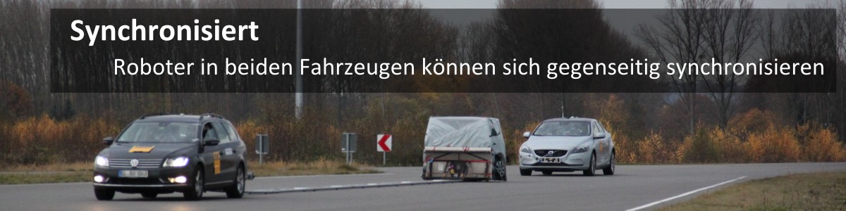 IRC-Anwendung bei automatischen Notbremstests