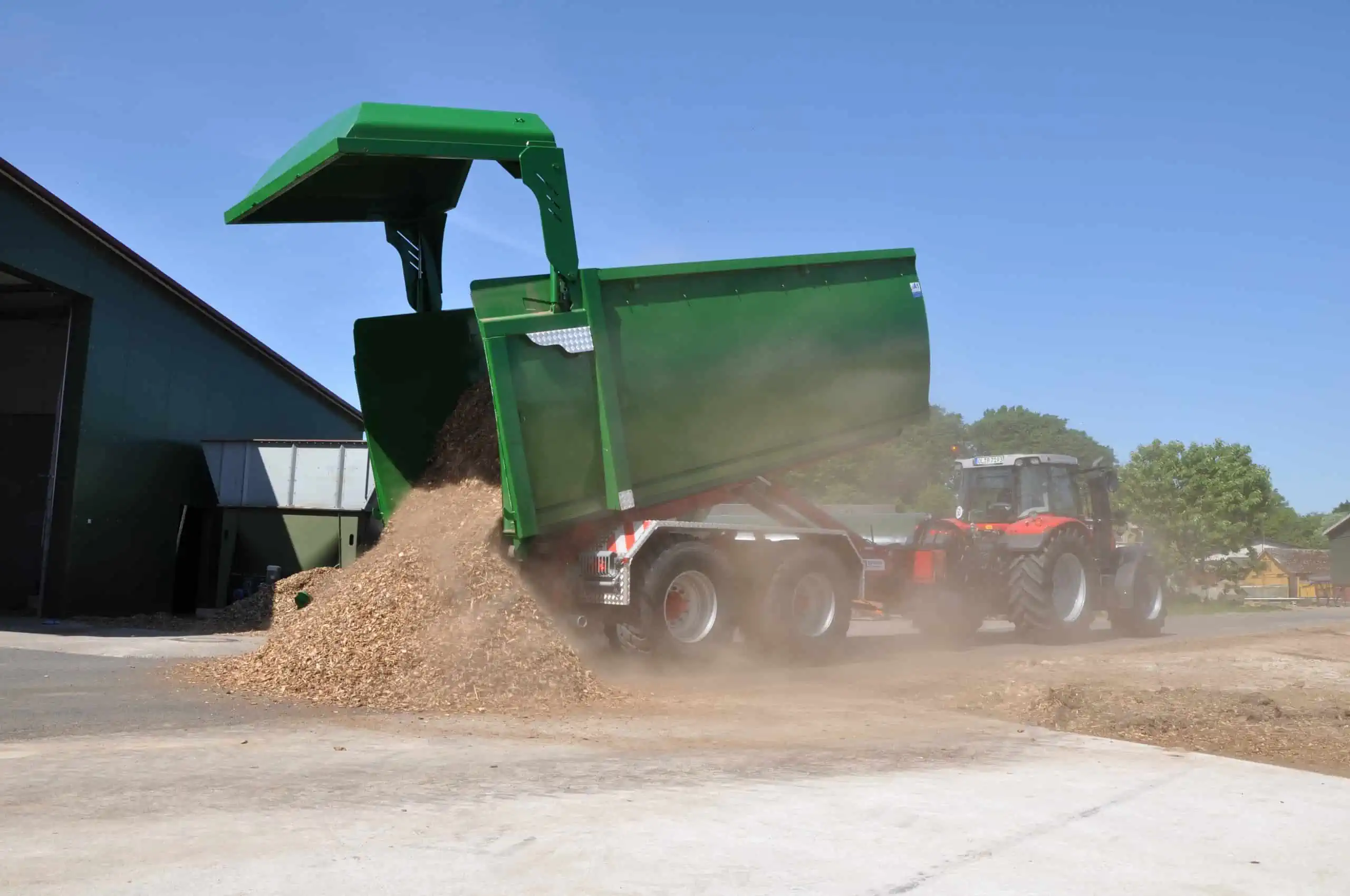 Container in der Landwirtschaft (z. B. Silagebehälter)
