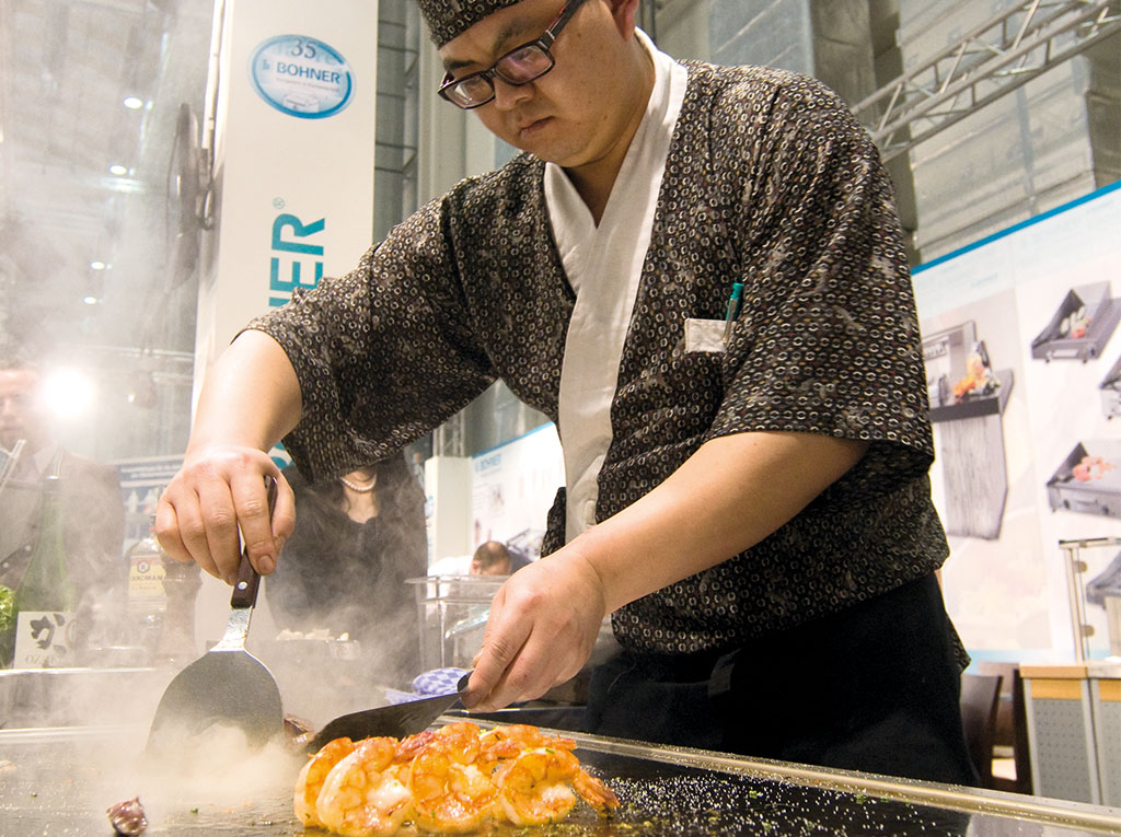 Spezial-Grillplatte / Teppanyaki-Grill