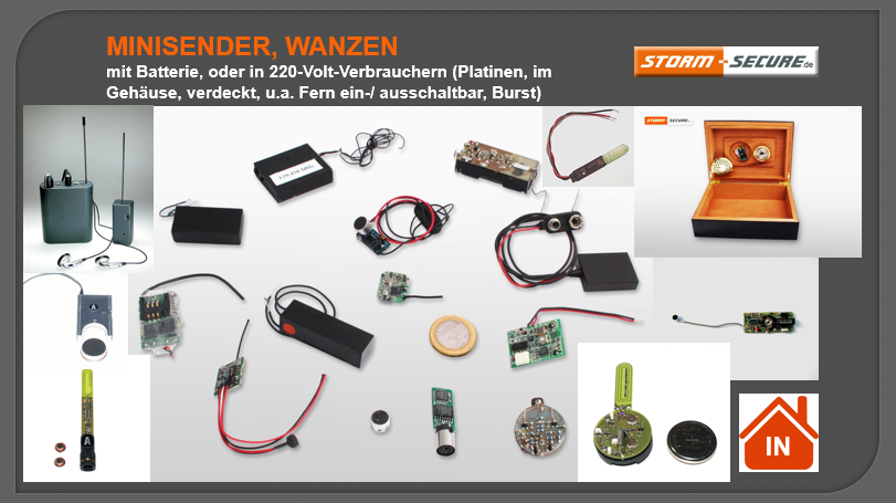 Minisender / Wanzen