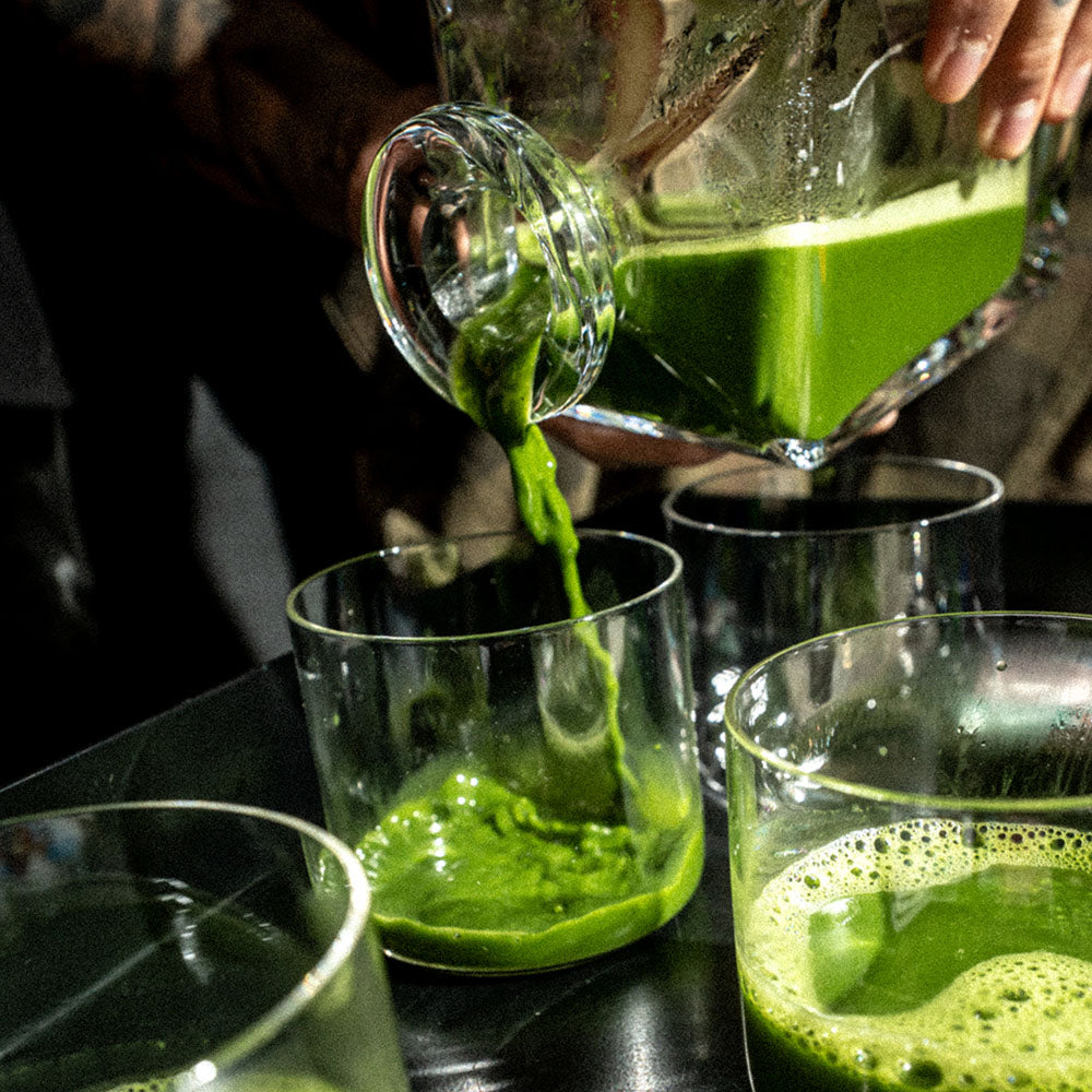 Matcha-Zubereitung