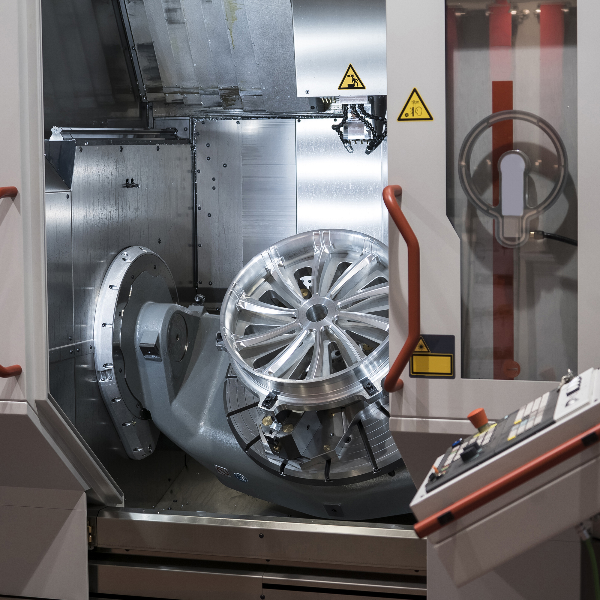 Maschinenpark für CNC-Metallbearbeitung